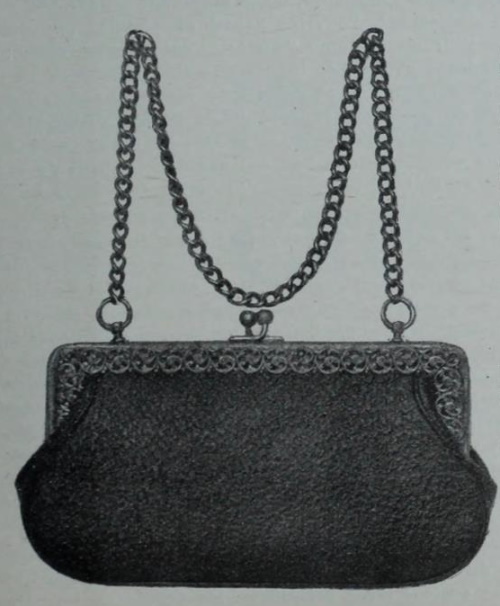 Edwardian Handbags, Purses History 1900 1910s