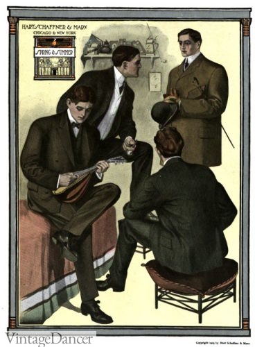 1903 Hart men's suits