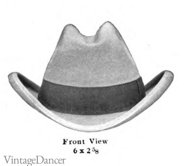 Edwaridna mens hat style fedora alpine