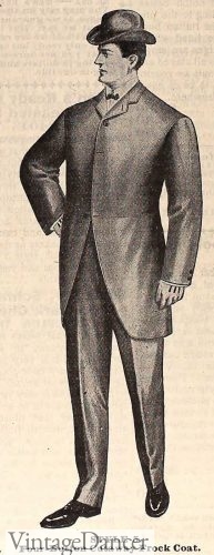 1903 cutaway frock suit