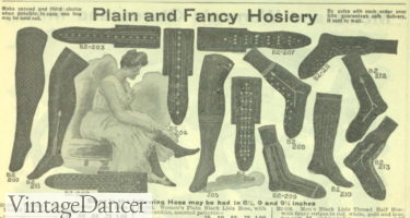 1904 fancy hosiery