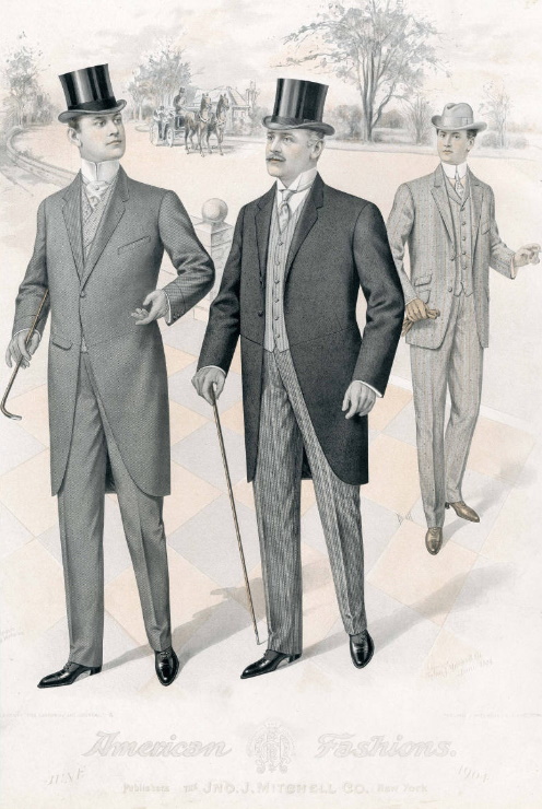 Edwardian Titanic Mens Formal Suit & Evening Wear Tuxedo Guide