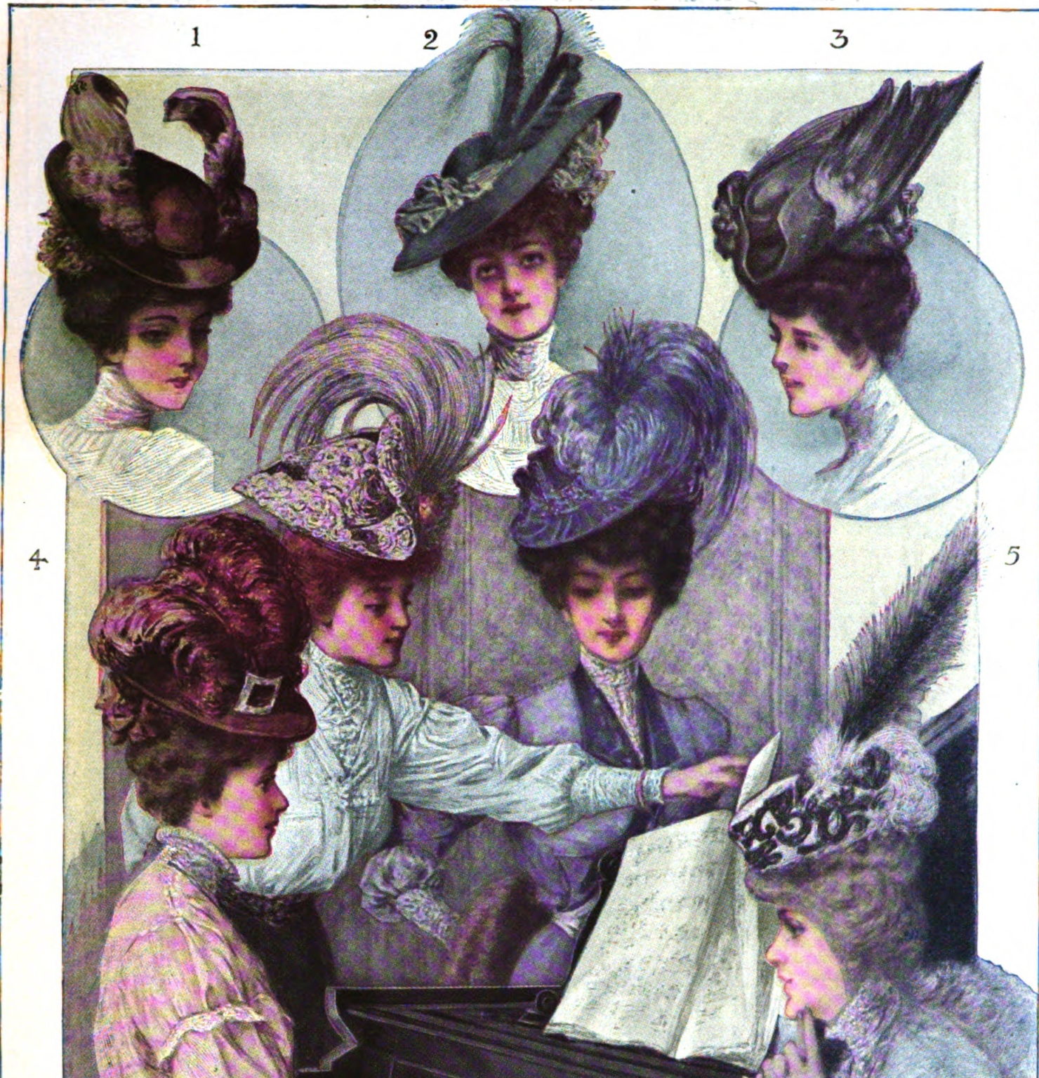 Womens Edwardian Hats History (Titanic Era)