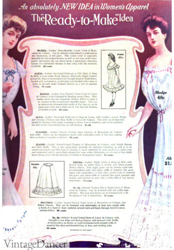1906 Slip lingerie petticoat