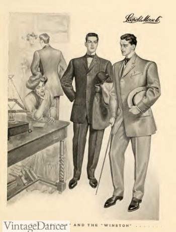 Edwardian 1907 Mens Fashion