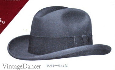 1907 "Tourist" fedora mens hats