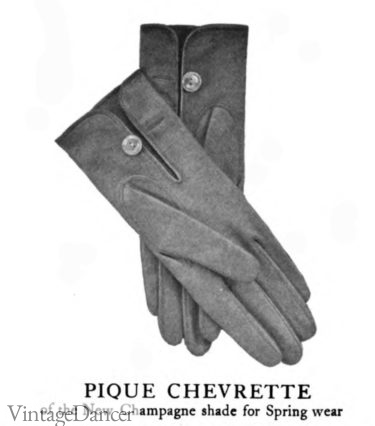 1907 men's champagne colored gloves