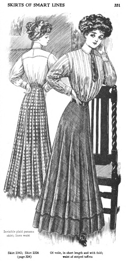 Edwardian Skirts History 1900 1910s