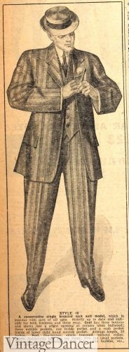 1909 conservative rah-rah suit