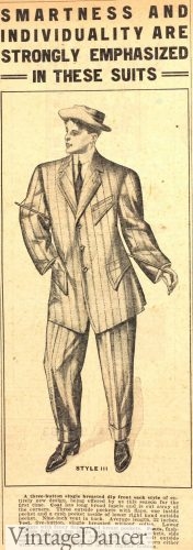 1909 suit men young college rah rah suit