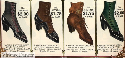 1910 shoes boots women