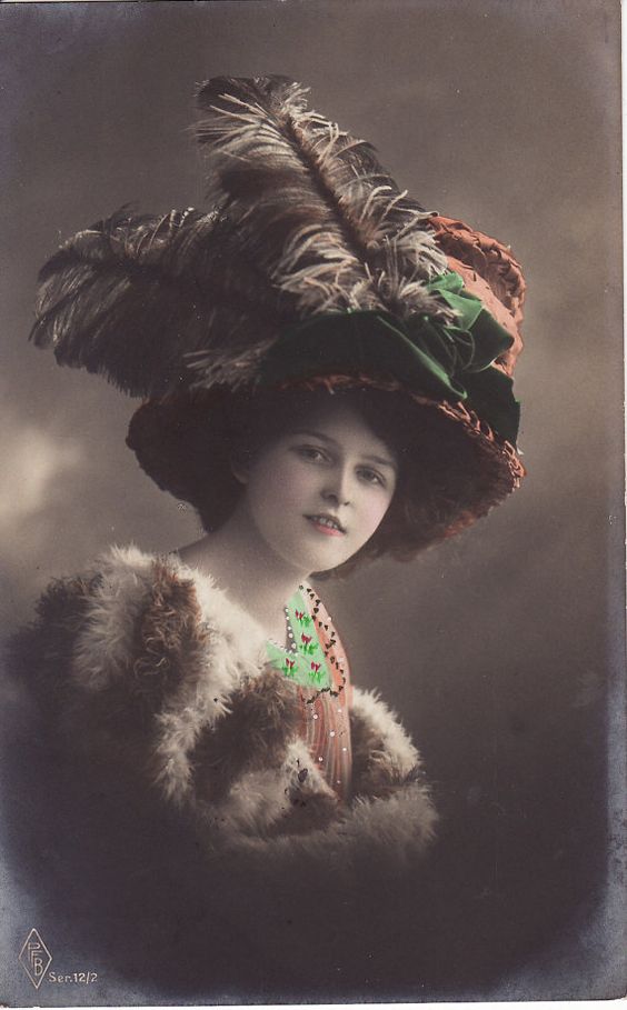 Womens Edwardian Hats History (Titanic Era)