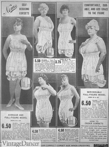 1910s Plus Size Corsets