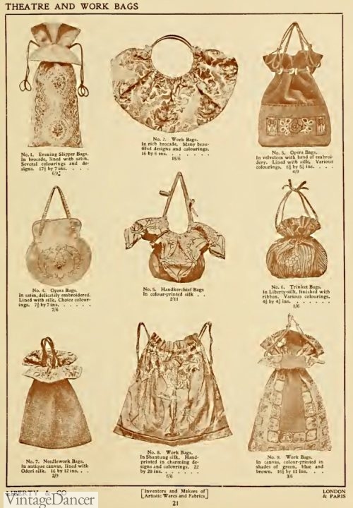 Victorian Purses, Bags and Handbags History