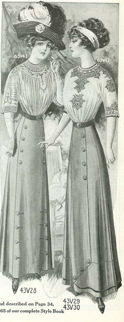 edwardian-skirts-history-1900-1910s