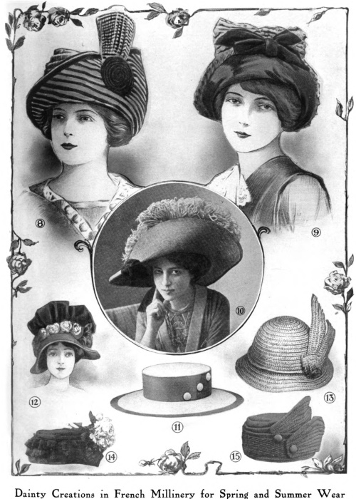 Womens Edwardian Hats History (Titanic Era)