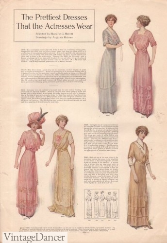 1911 Ladies Home Journal fashion pages