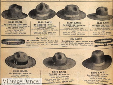 1911 western hats