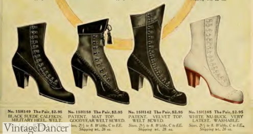 1912 ladies button boots women shoes boots