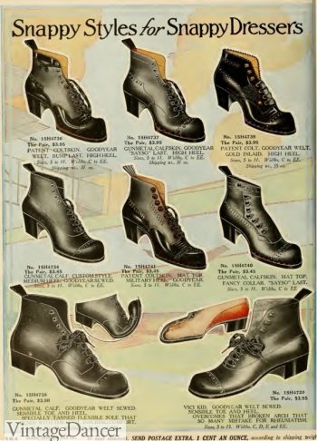 1912 Men's dressy boots