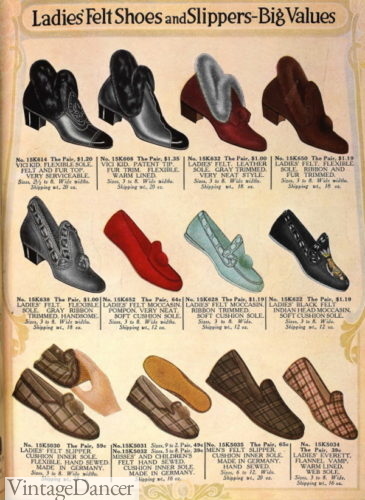 1912 slippers house shoes women ladies booties