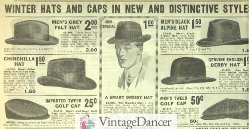 1910s Men S Edwardian Fashion And Clothing Guide - halloween homburg hat roblox