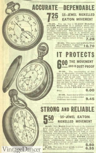 1913 pocket watches