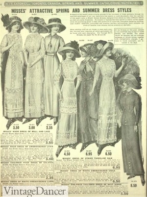 Edwardian white tea dresses