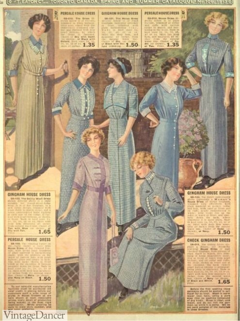1913 Eatons house dresses