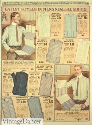 Men's Edwardian Shirts