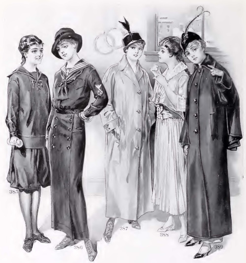 1910s teen girls fashion teenager teenage high school age