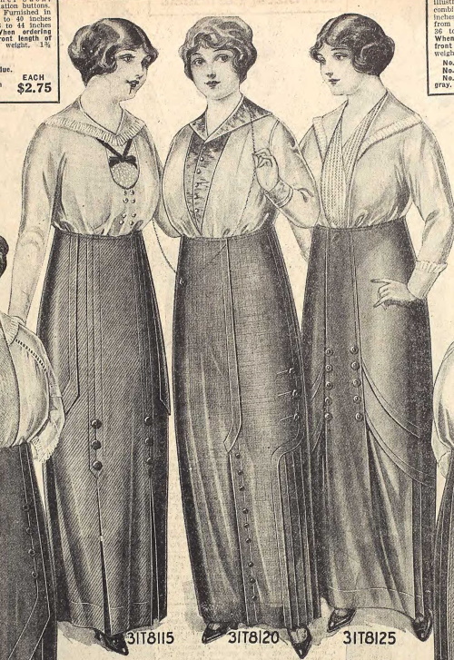 Hobble Skirts Edwardian Era