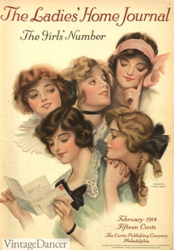 1914 hair and makeup for teens girls