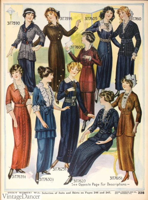 1910s Teen Girls' Fashions