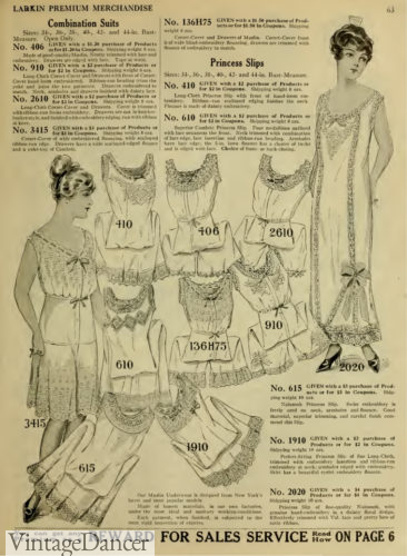 1915 Combination Suits and SLips
