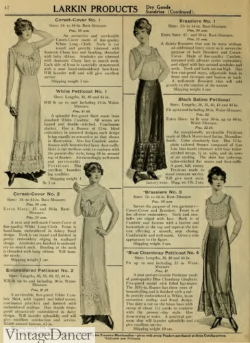 1915 Petticoat Skirts