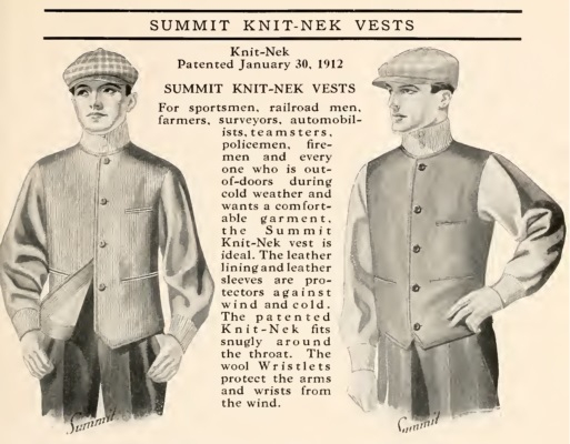 1910s Men's Working Class Clothing