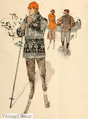 Men's 1915 ski outfit by Summit outdoors sports