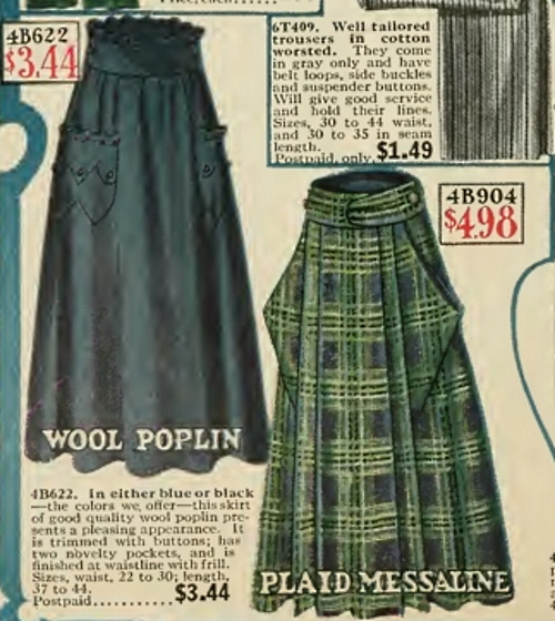 Edwardian Skirts History 1900 1910s