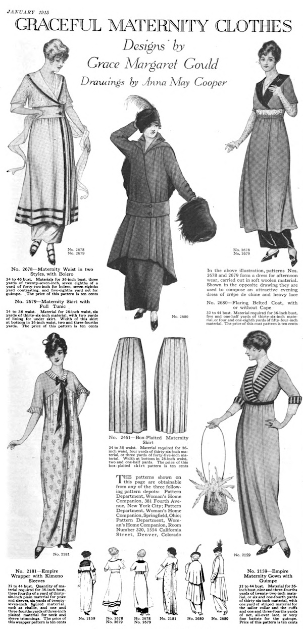 Vintage Maternity Clothes History 1920s-1960s