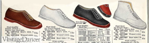 Vintage Sneakers History 1910s-1950s | Women's Converse and Keds