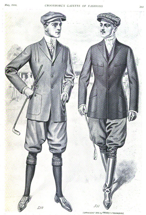 1910s Men's Casual Clothing & Outfit Ideas