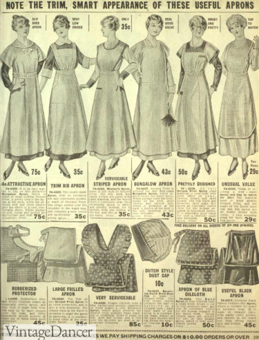 1916 Full aprons