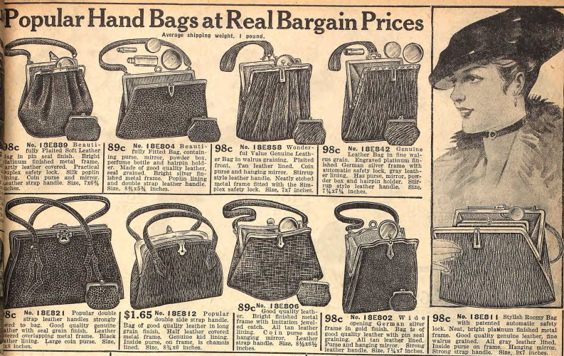 1916 leather bags