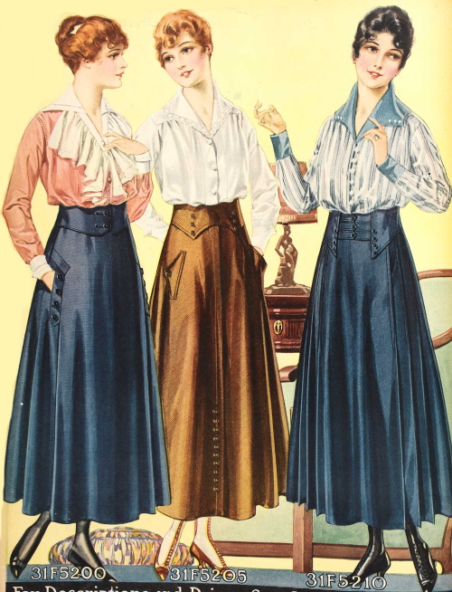 Edwardian Skirts History 1900 1910s
