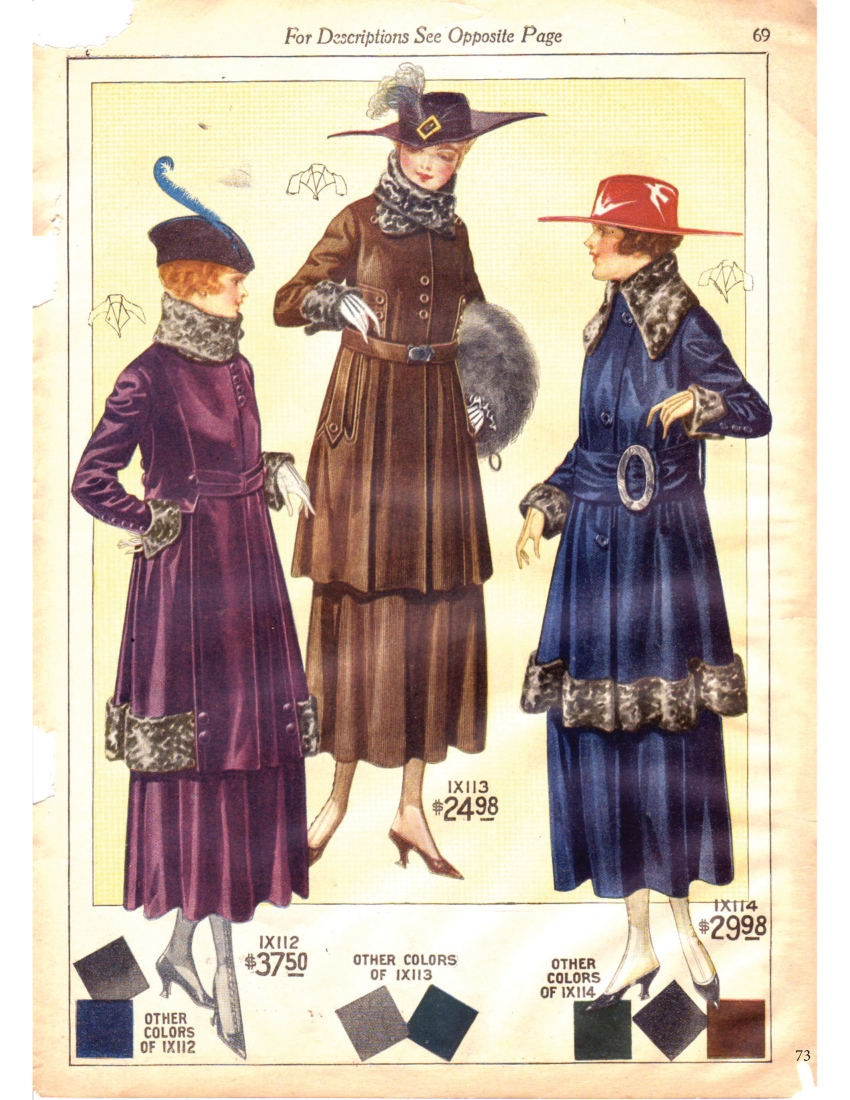 Fashion in 1918 - Women and Men During WWI