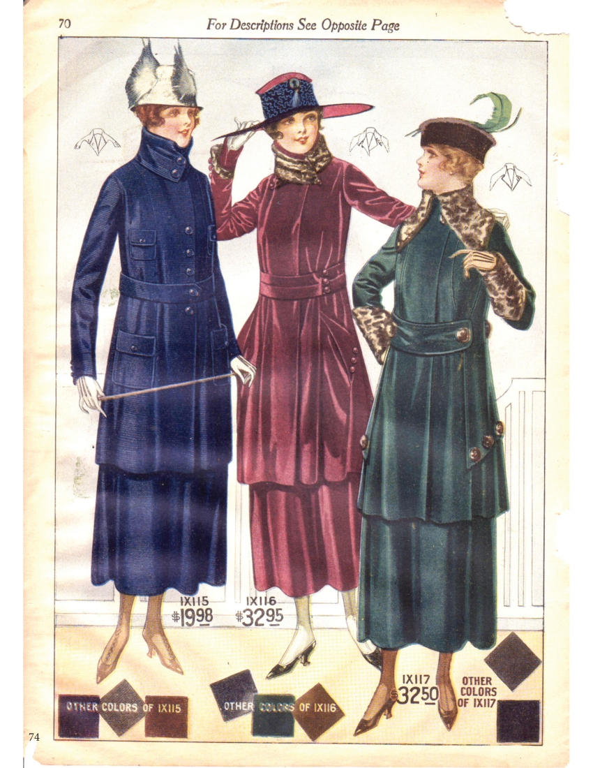 Fashion in 1918 - Women and Men During WWI