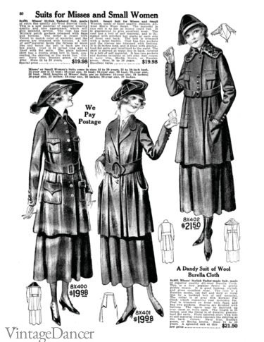 1917 walking suits
