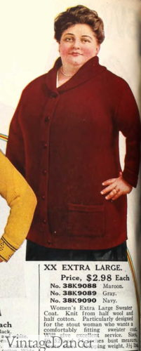 1917 cardigan sweater in maroon