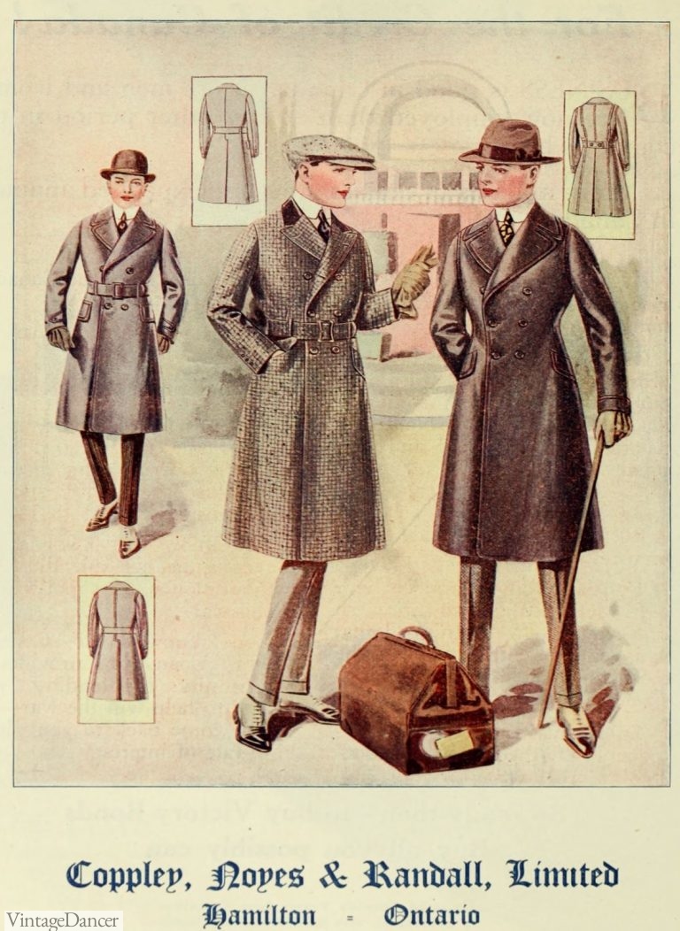 1910s Mens Edwardian Fashion And Clothing Guide